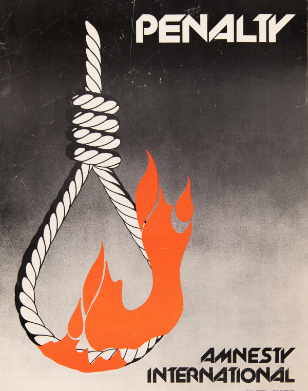 Amnesty affiche tegen doodstraf