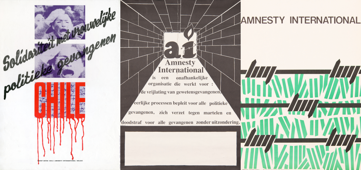 Affiches Amnesty 1970s
