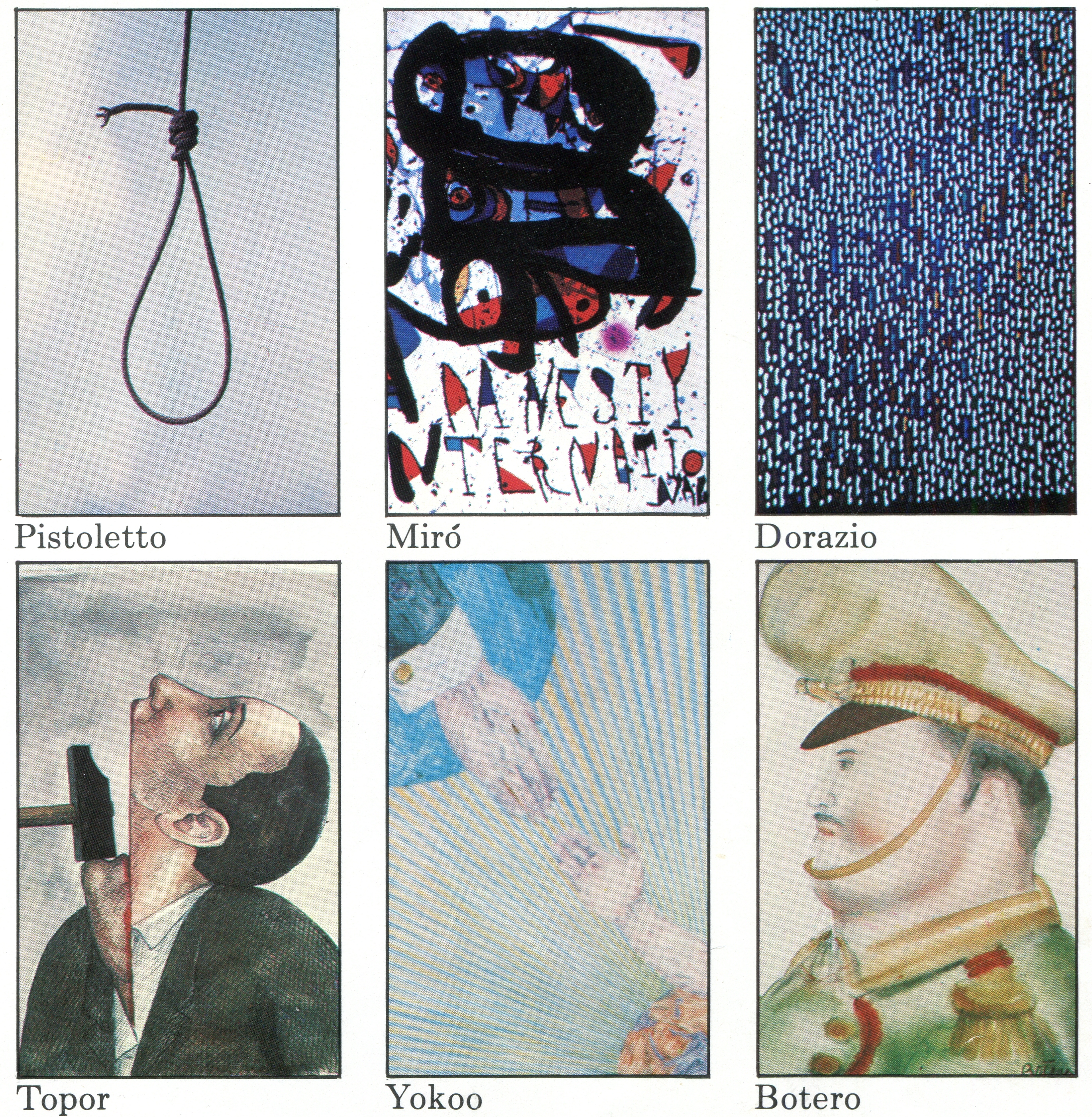 Amnesty kunstposters