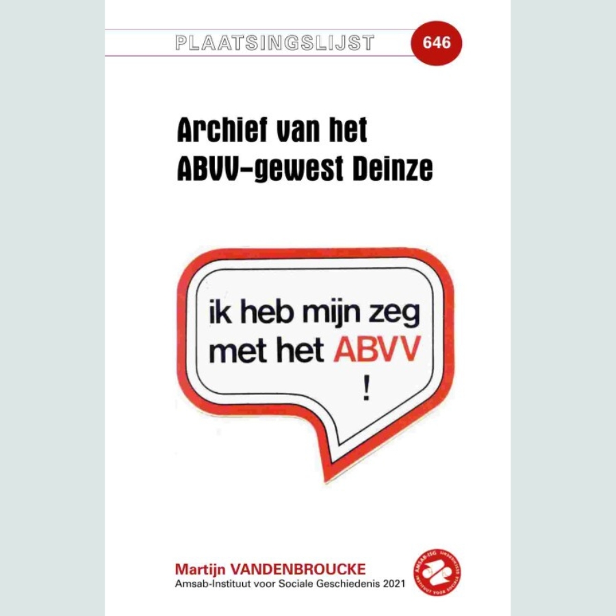Platzierungsliste ABVV-Region Deinze